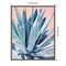 Agave with Coral by Alana Clumeck Canvas Wall Art Print Framed